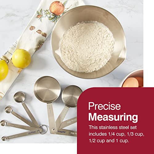 Zyliss Premium Stainless Steel Measuring Cups - Stainless Steel Measuring Cup Set - Dry Ingredient Nesting Measuring Cups - Premium Bakeware & Kitchen Tools - 4 Piece - image 6