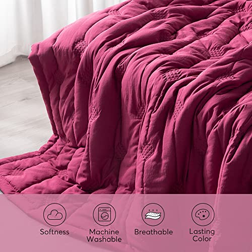 image for KASENTEX Ultra Soft 3 Piece Quilts Mini Set Machine Washable Lightweig