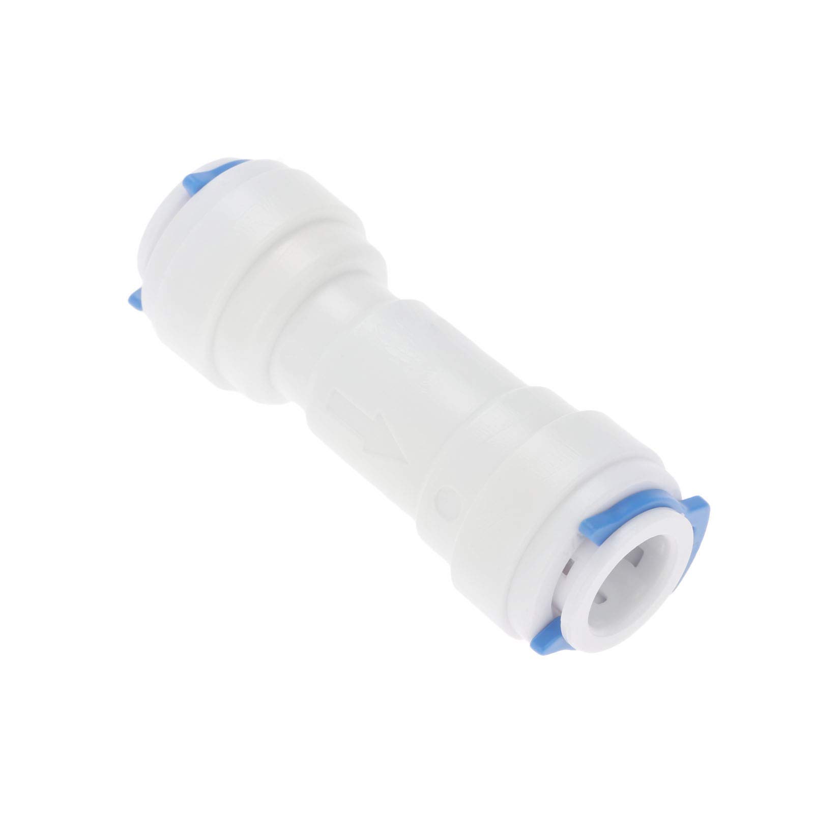 Jskxyy One Color 1Pc Reverse Osmosis Ro Water System 3/8" Od Hose Pushfit Tube Non-Return One Way Check Valve Water Purifier Filter Pipe Fittings