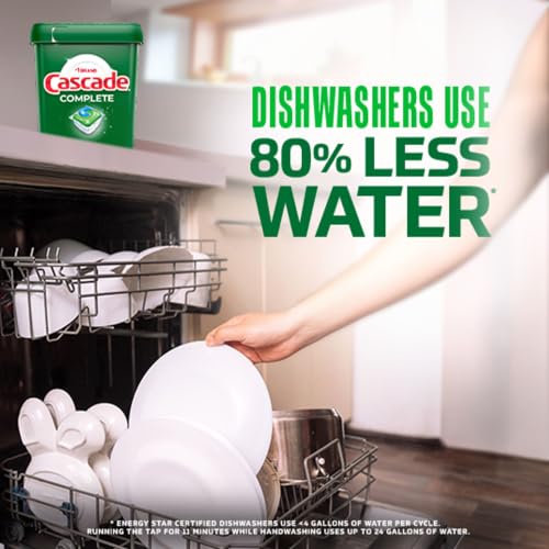 Cascade Complete Dishwasher Pods - Fresh Scent ActionPacs, Dishwasher Detergent, Dishwasher Soap, Detergent Pods, 78 Count - image 7