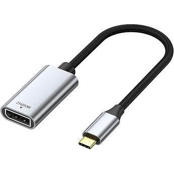 SZSL USB Type-C DisplayPort Adapter 8K@60Hz Unidirectional Transmission for 30 MacBook Pro/MacBook Air/iPad Pro and More