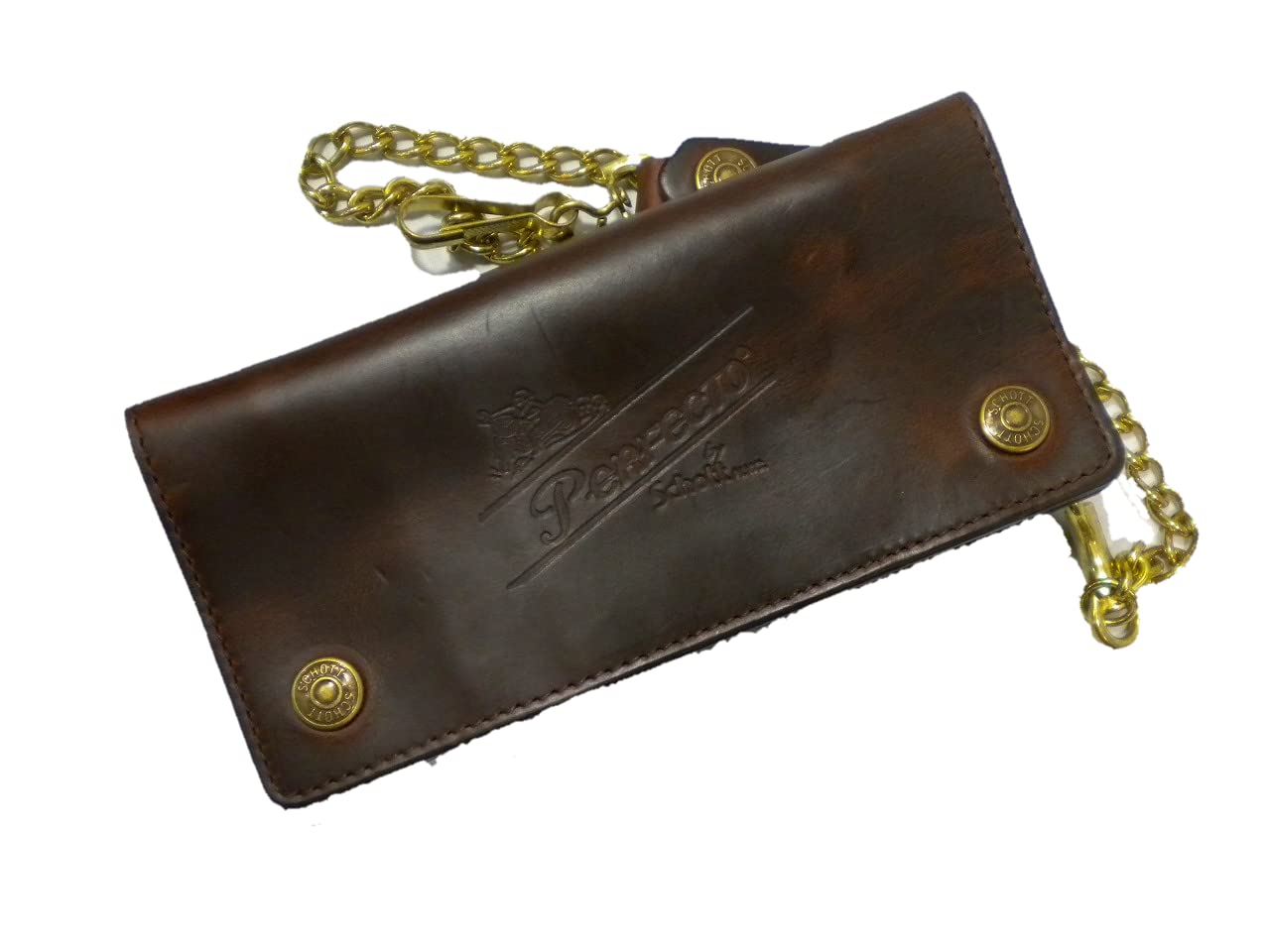 Amazon.co.jp: [ショット] チェーン ウォレットHORWEEN LEATHER使用