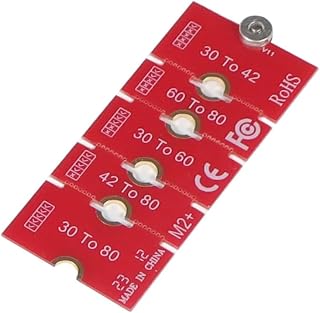 JMT NGFF NVME M2 M2PLUS 2230 to 2280 Adapter Card 2230, 2242, 2260, 2280 Extended Transfer Long Size Change for M.2 U.2 M3 M.3 SSD (1Piece)