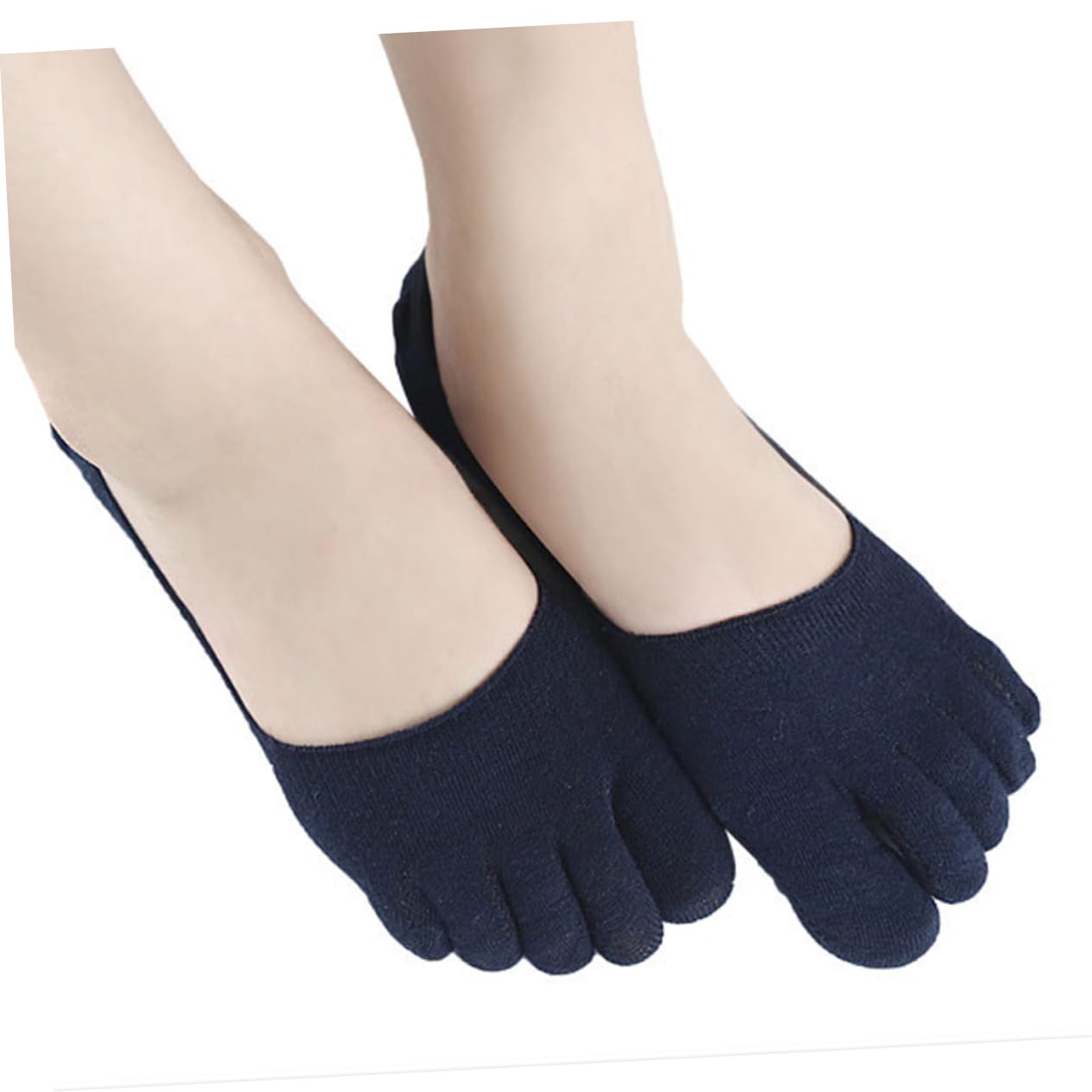 FOMIYES 10paare Unsichtbare Baumwollsocken Für Atmungsaktive Fünf-zehen-socken Mischfarben Für Alltag Und Sneaker Für Schule Und