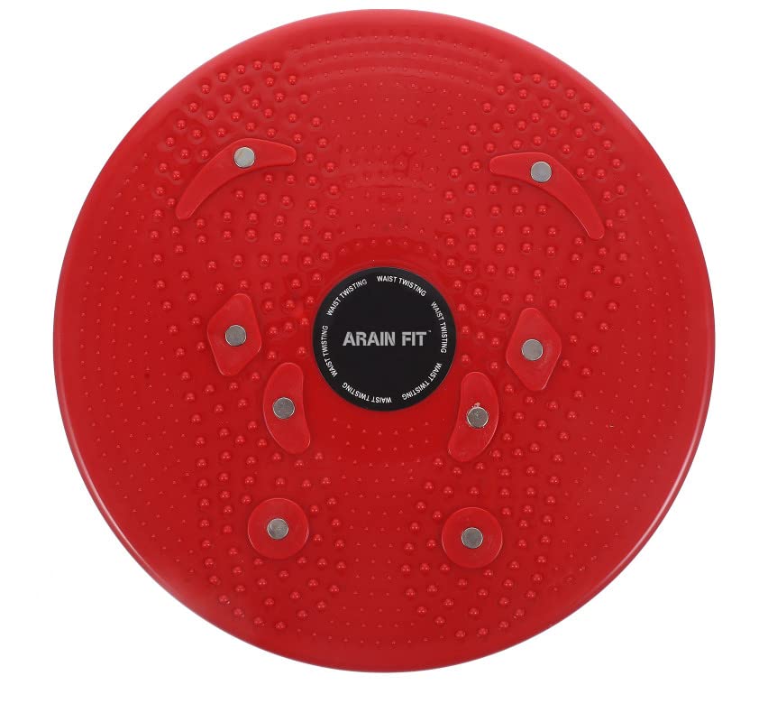 Arainfit Tummy Twister Board Waist Disc Waist Trimmer Abdominal ABS Exerciser Body Toner Exerciser Home Gym Equipment for Men and Women (TW RED) (B0C1BFSGVP) Amazon Price History, Amazon Price Tracker