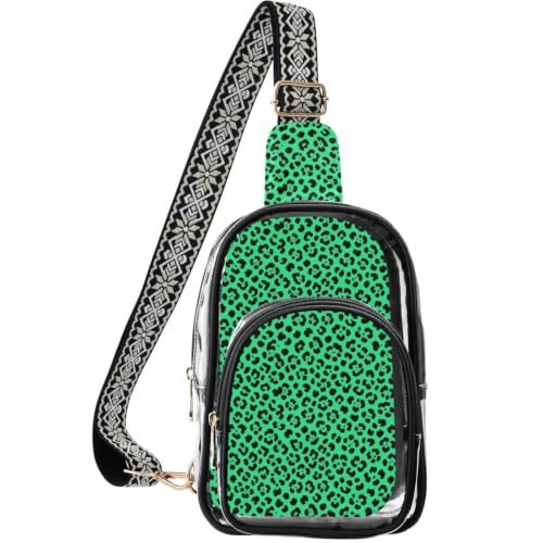 Bolso cruzado transparente sin dolor de hombro linqin para eventos y estadios