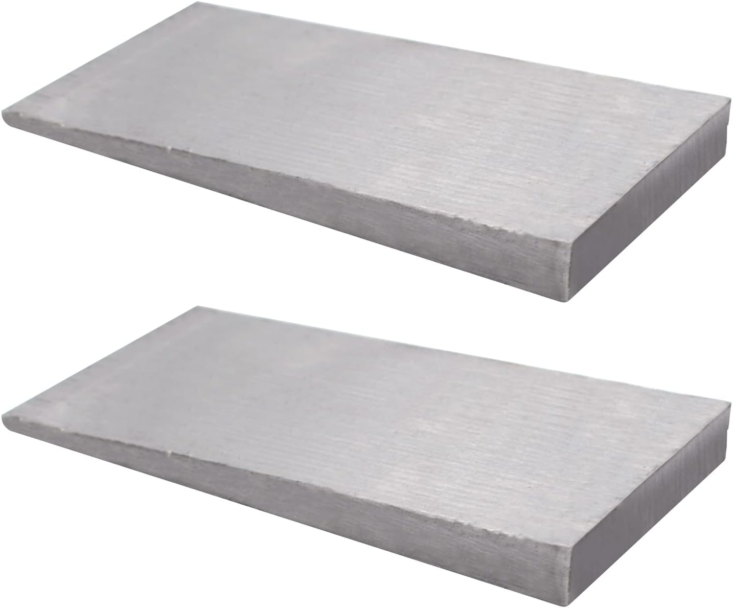 Carbon Steel Flange Wedge Metal Wedges Spreading Flanges Triangle Tool Extremely Strong Welding Wedge, Durable Machine Adjust Wedge Inclined Iron for Machine Tool Workshop Factory, 4x2 in / 100x50 mm