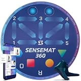 Sensemat 360 - Tappetino da allenamento antiscivolo con design a 360 gradi, per allenamento con i piedi, forza e coordinazione per tutte le età e livelli, migliora le abilità e il controllo con un