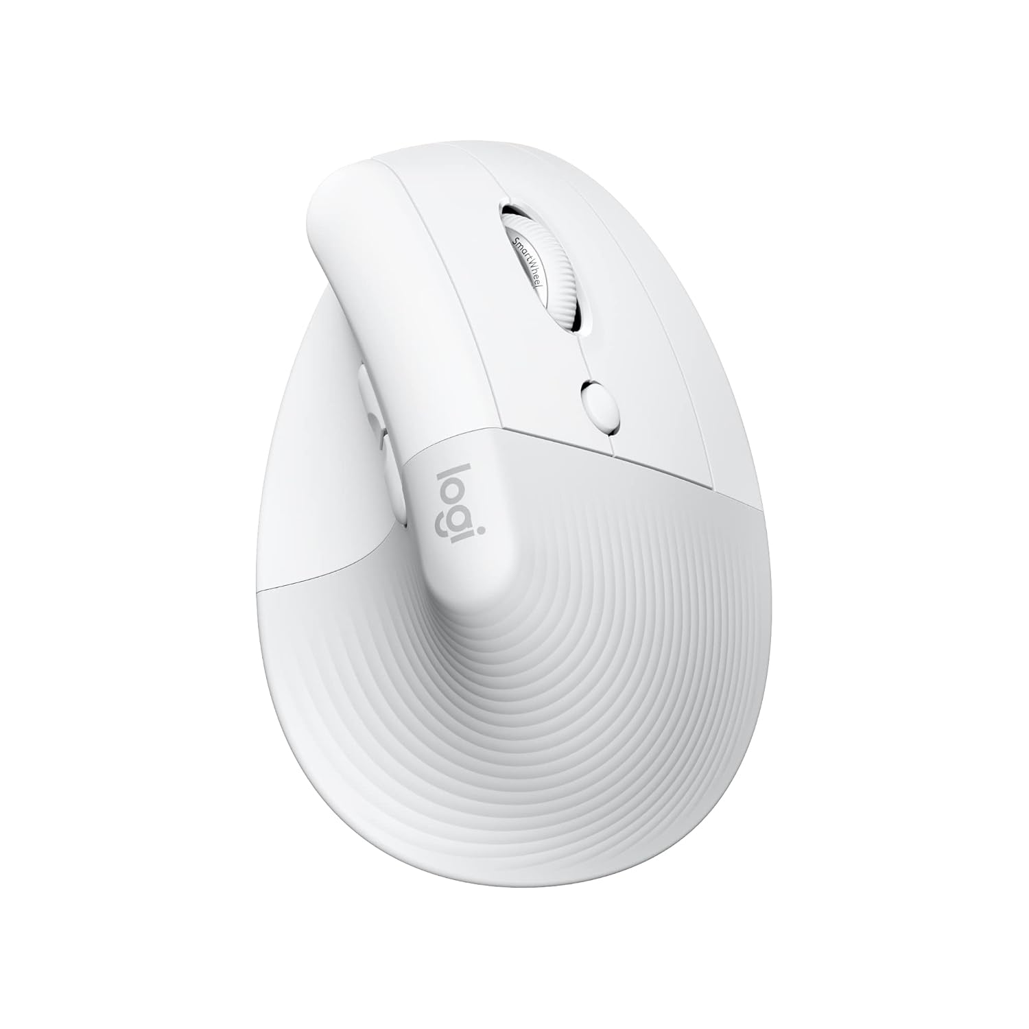 Logitech Lift for Mac Wireless Vertical Ergonomic Mouse Bluetooth Quiet Clicks Silent Smartwheel 4 Customizable Buttons for macOS