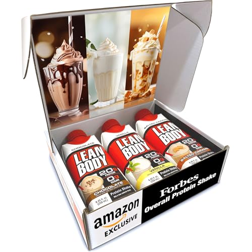 Image of Labrada Lean Body Triple Taster Pack |On-The-Go Whey Blend Protein Shake, Zero Sugar, Gluten Free, Enriched with 22 Vitamins & Minerals 8.45Fl Oz (Pack of 3)