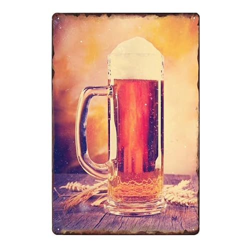 Beer Sign - Metal Tin Sign Retro Vintage Plaque