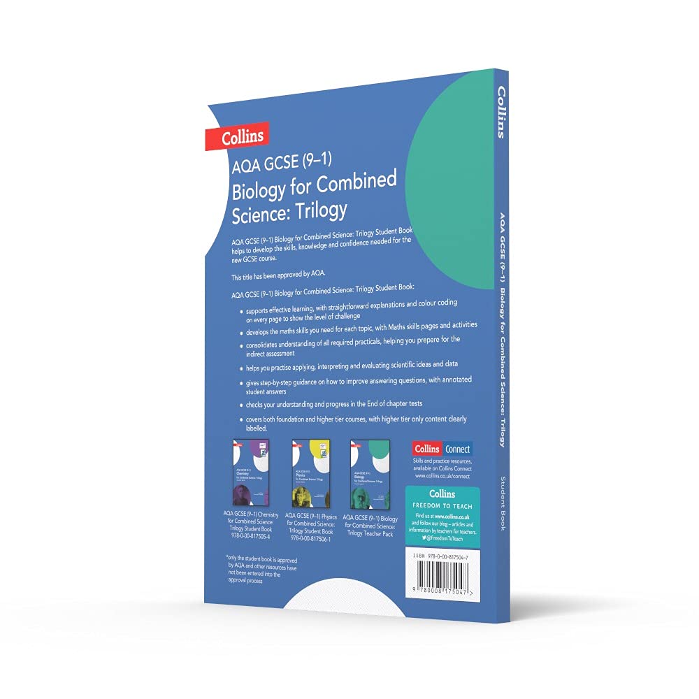 AQA GCSE Biology for Combined Science: Trilogy 9-1 Student Book