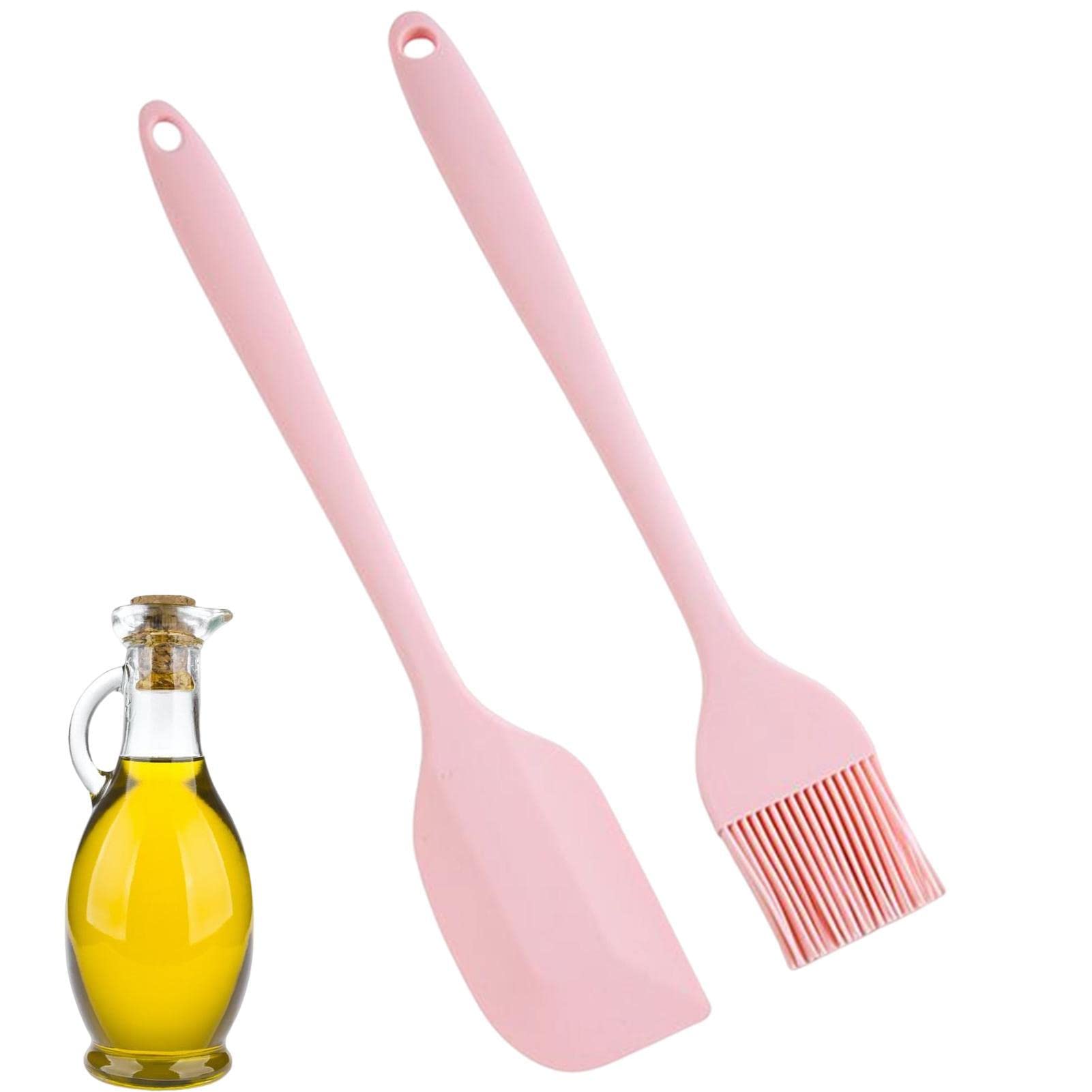 Rascador de cepillo de aceite de silicona, raspador de silicona para panqueques | Pincel resistente a la temperatura para panqueques, cepillo de aceite para bbq para postres de cocina Pologmase