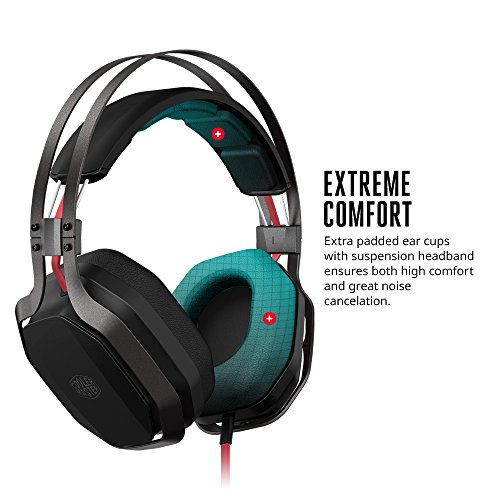 Casque avec microphone Cooler Master sgh-4700-kkta1 son stéréo net 20-20000 Hz pour PC - 4