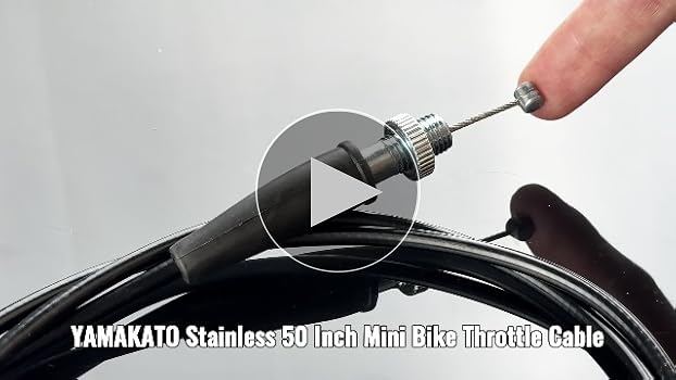 Amazon.com: YAMAKATO Stainless 50 Inch Mini Bike Throttle