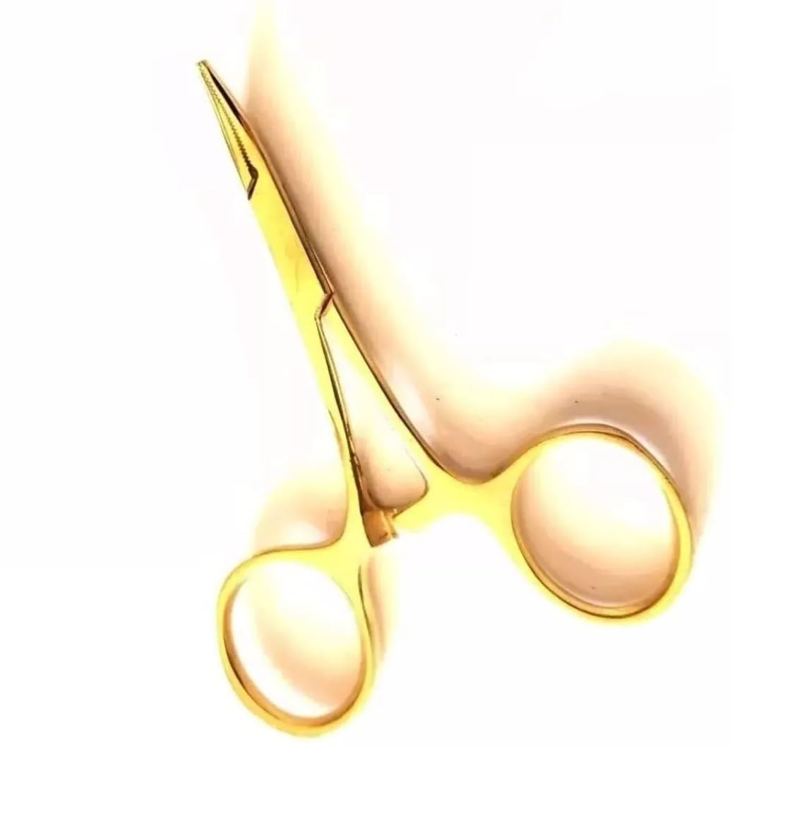 Hemostat Mosquito Forceps Full Gold 3.5