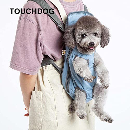 Touchdog Wiggle-Sack Fashion Designer Front and Backpack Dog Carrier - Thumbnail 5