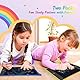 TECJOE 2-Pack LCD Schreibtablett, 10-Zoll buntes Doodle Board für Kinder, elektronische Zeichnung Tablet Zeichnung Pads, Geschenke für 3–6-Jährige (Dunkelblau and gelb)