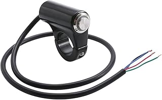 Motorcycle Switch Motorcycle Switch 22MM Handlebar Fog Light Motorbike ON OFF Button Waterproof Switches Start Connector Control Switches On Off Switch