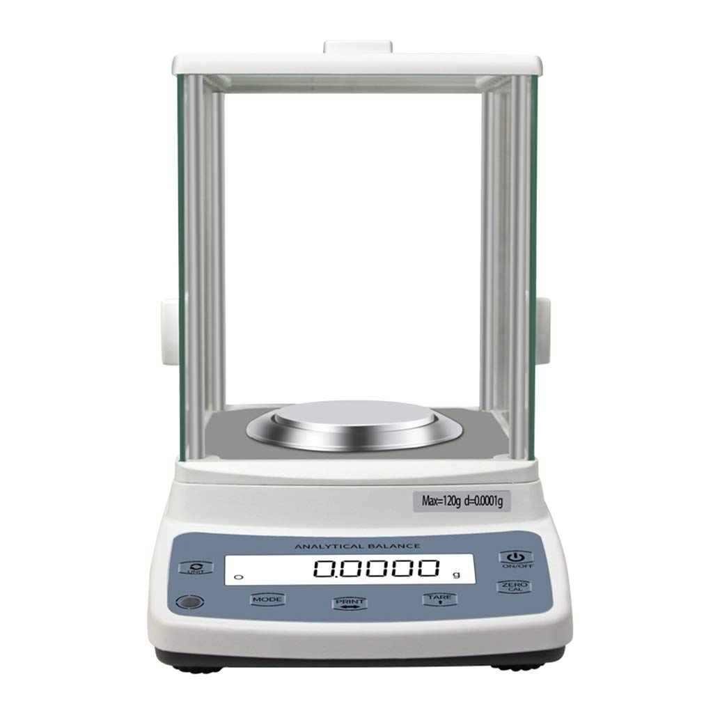 icVantA Electronic Analytical Balance High Precision Lab Scale 0.0001g with Windshield for Pharmacy Laboratory Jewelry Store Home?120g/0.1mg
