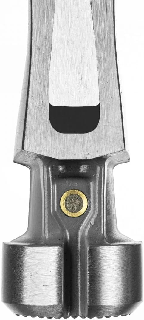 Sturnus Martello da carpentiere Velocity Rip da 368,5 g, in alluminio leggero ed ergonomico, di grado professionale con impugnatura antivibrazione (faccia zigrinata, manico lungo)