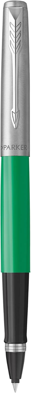 Parker Jotter Originals Rollerball Pen, Classic Green Finish, Fine Point, Black Ink