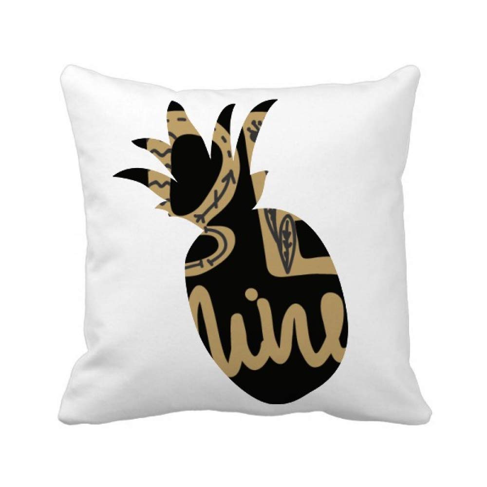 Housse de coussin Be Mine Doré : textile doux et zippé pour sublimer votre déco