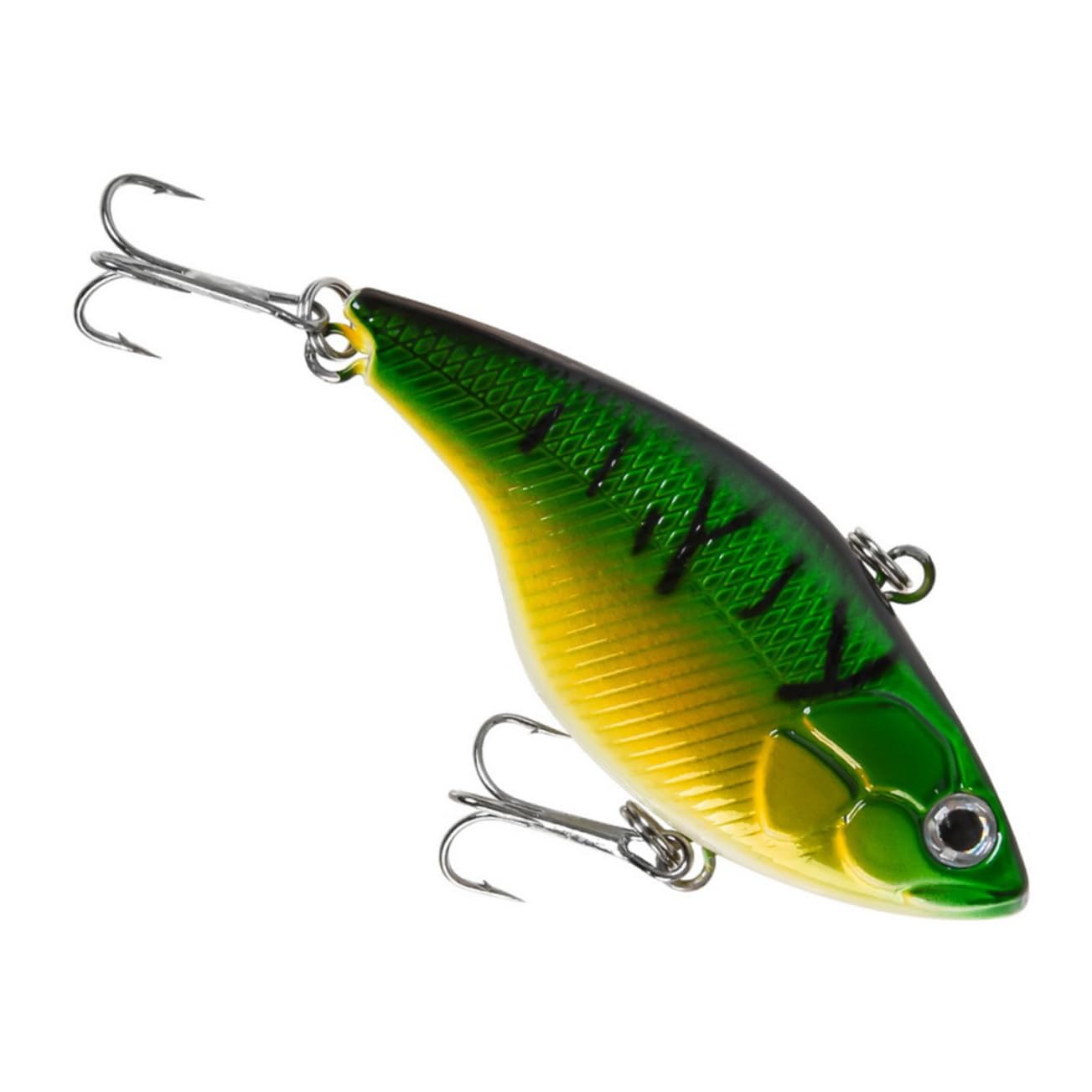 TOYANDONA 3 Sätze Vibrieren Köder Barsch Köder Mini-angelköder Schwimmende Angelköder Künstliche Angelköder Grün 8 Stücke * 3