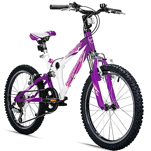 Bergsteiger Montreal 20, 24 Zoll Kinderfahrrad, geeignet für 6,7, 8, 9,...