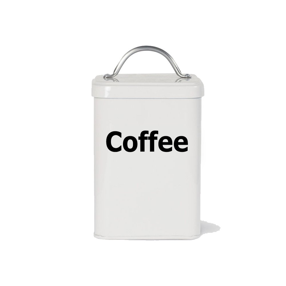 Buy Tea, Coffee, Sugar, Bread Jar Bin Canister Vinyl Decals Stickers