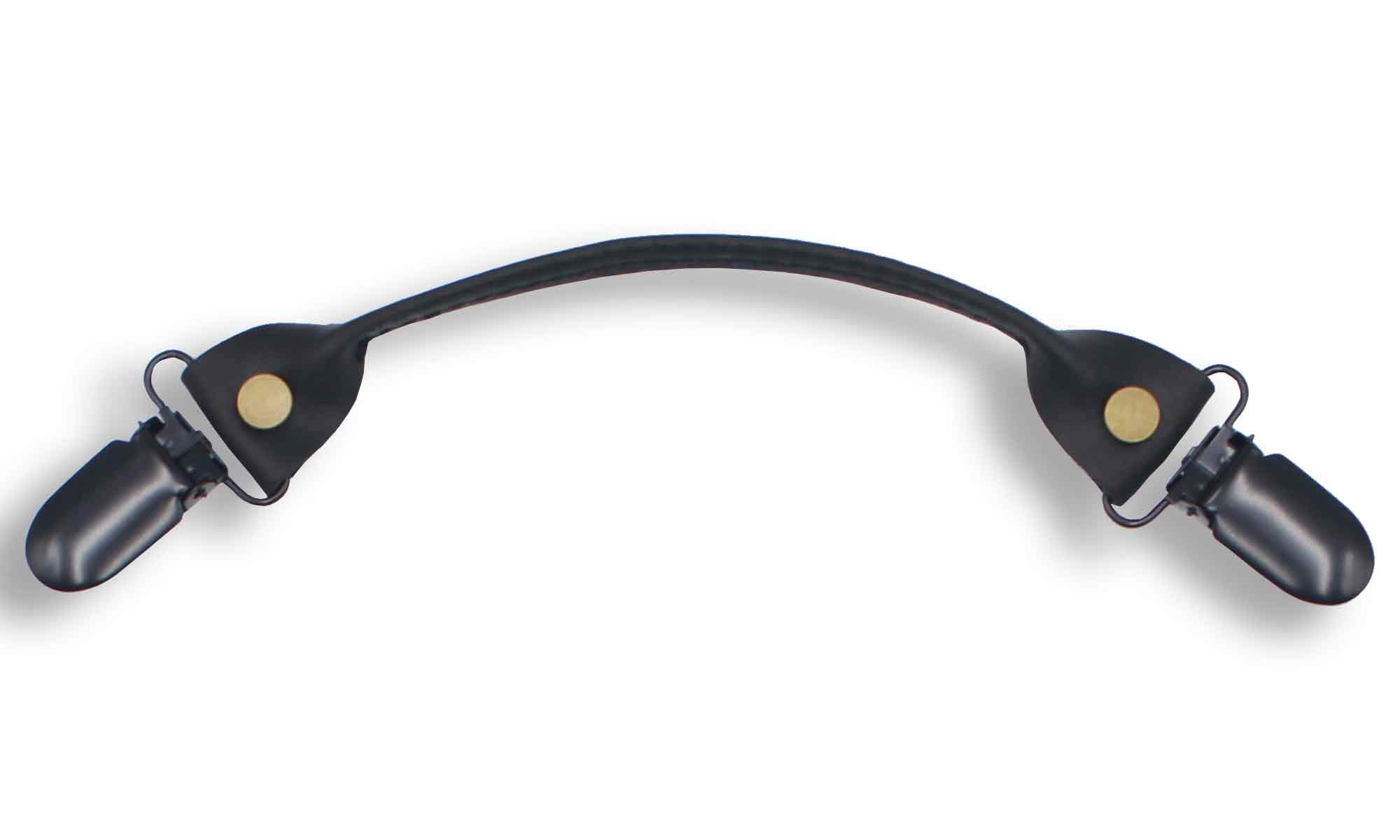 Wiseguy Original SuspendersWiseguy Original Leather Suspender Clip, Single Loop, Black, Dark Brown or Camel Brown