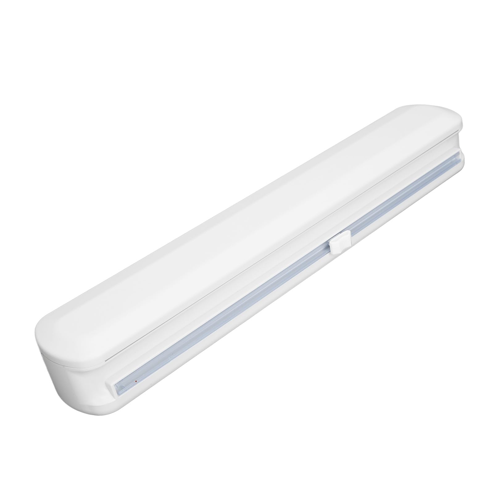 Refillable Plastic Wrap Dispenser with Slide Cutter for Aluminum Foil and Cling Film Kitchen Foodservice Dispenser Robust Design with Adjustable Cutting Sizes (S 50x70x6.5cm)