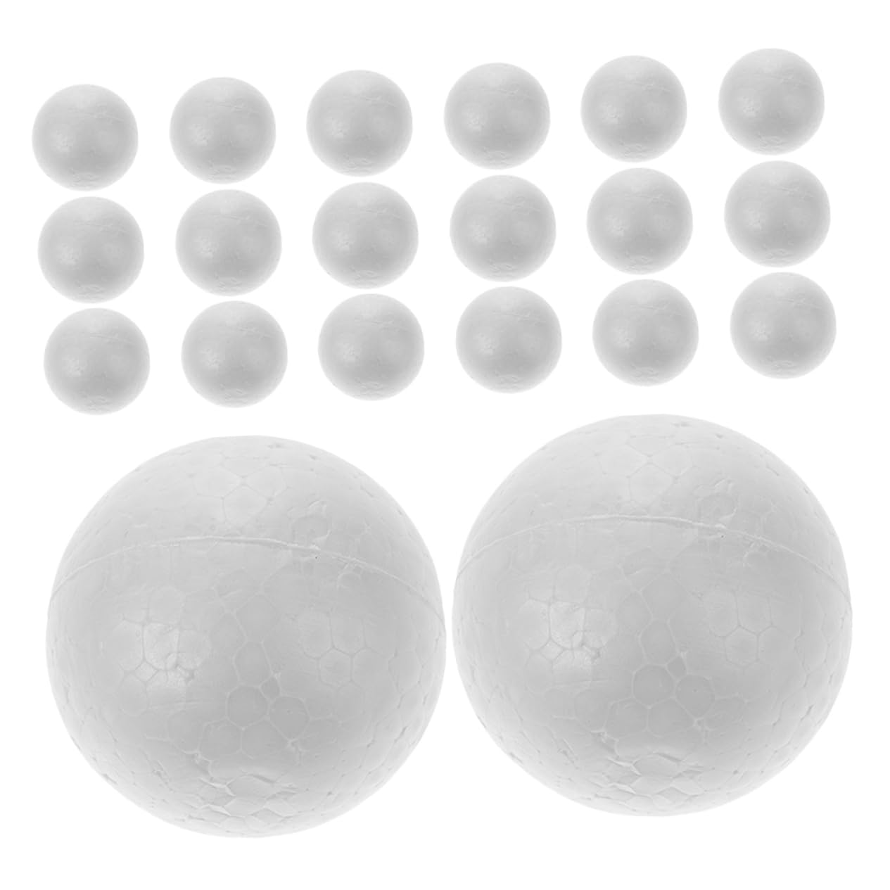 Bolas de poliestireno para decoración navideña y proyectos de arte SHINEOFI 1