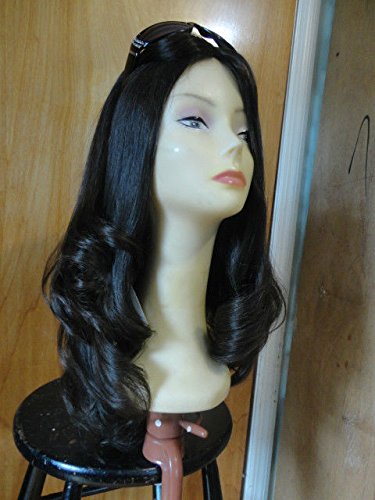 Malky Wig Sheitel 100% European Multidirectional Wig Dark Brown 22" Medium
