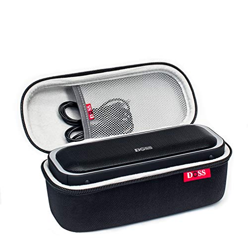 DOSS SoundBox Pro and Soundbox Official Protective Hard EVA Travel Case- Black