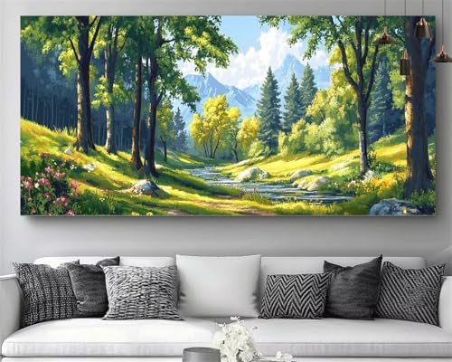 Diamond Painting Forêt M768 | Créez Votre Propre Chef-d'Œuvre en Strass