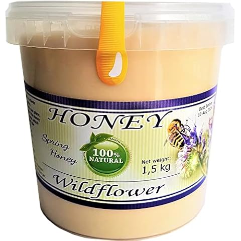 1.6kg Honey 100% Raw Organic Unique! ( Crystalized ) (1,5-kg) Cover