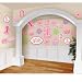 Birthday 'Sweet Lil' Cupcake Girl' Cutouts (30pc)