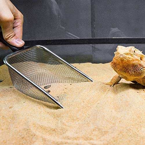 REPTI ZOO Reptile Sand Stainless Steel Fine Mesh Reptile Substrate