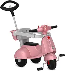 Triciclo Banderetta Passeio & Pedal (Rosa) Bandeirante