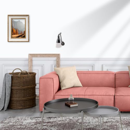 Image of Yancorp Self Adhesive Wallpaper 24 x 120 Inch Matte White Contact Paper Peel and Stick Vinyl Film Countertop Wallpaper Waterproof for Cabinets Drawers Bedroom Kitchen