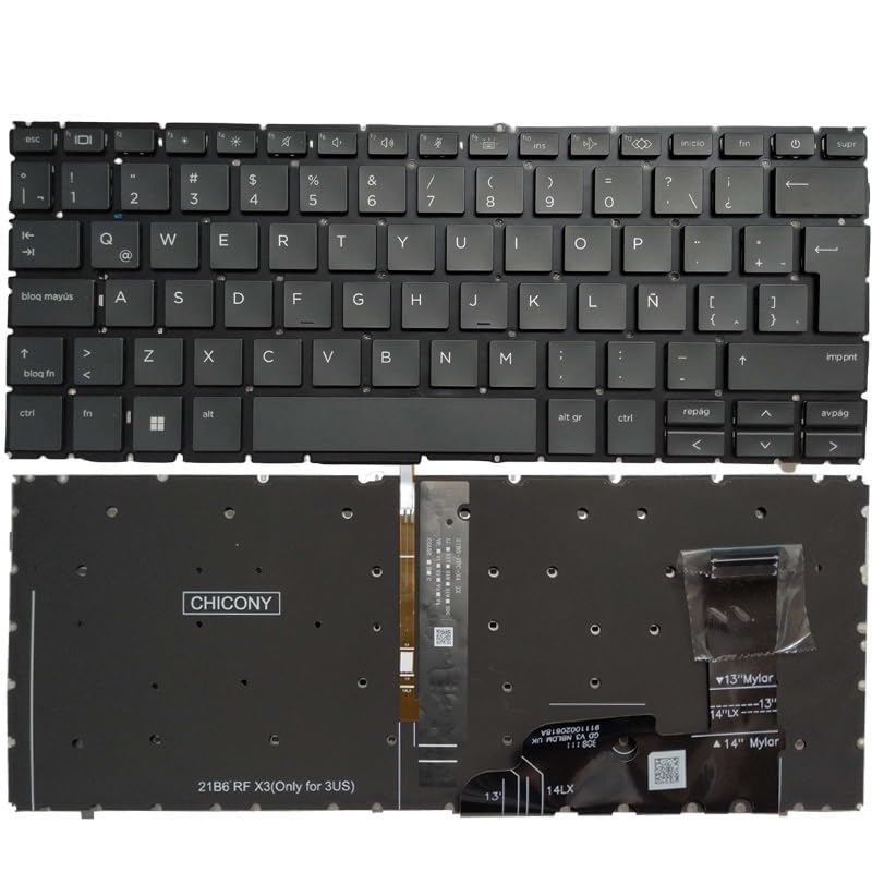 Clavier de remplacement rétroéclairé pour HP EliteBook 840 G9 aux finitions soignées