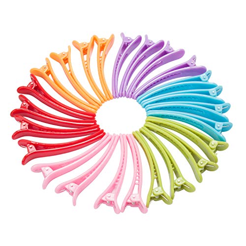 24 Pack Colorful Hair Clips for Women,Alligator Hair Clips for Styling Hair Barrettes for Women Alligator Clips for Hair Big Hair Clips