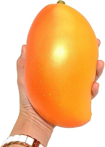 Miniatura 6 de Squishy Gold Mango Colosal Levantamiento Lento Perfumado Frutas Squishies