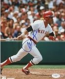 Signed Yastrzemski Photograph - 8x10 - JSA - Autographed MLB Photos