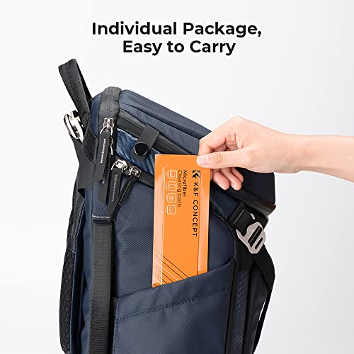 Image of K&F Concept Microfibers Cleaning Cloths 5 Pack - for Smartphones Tablets TV Notebook or Desktop Screen Display Cabinets (5PS)