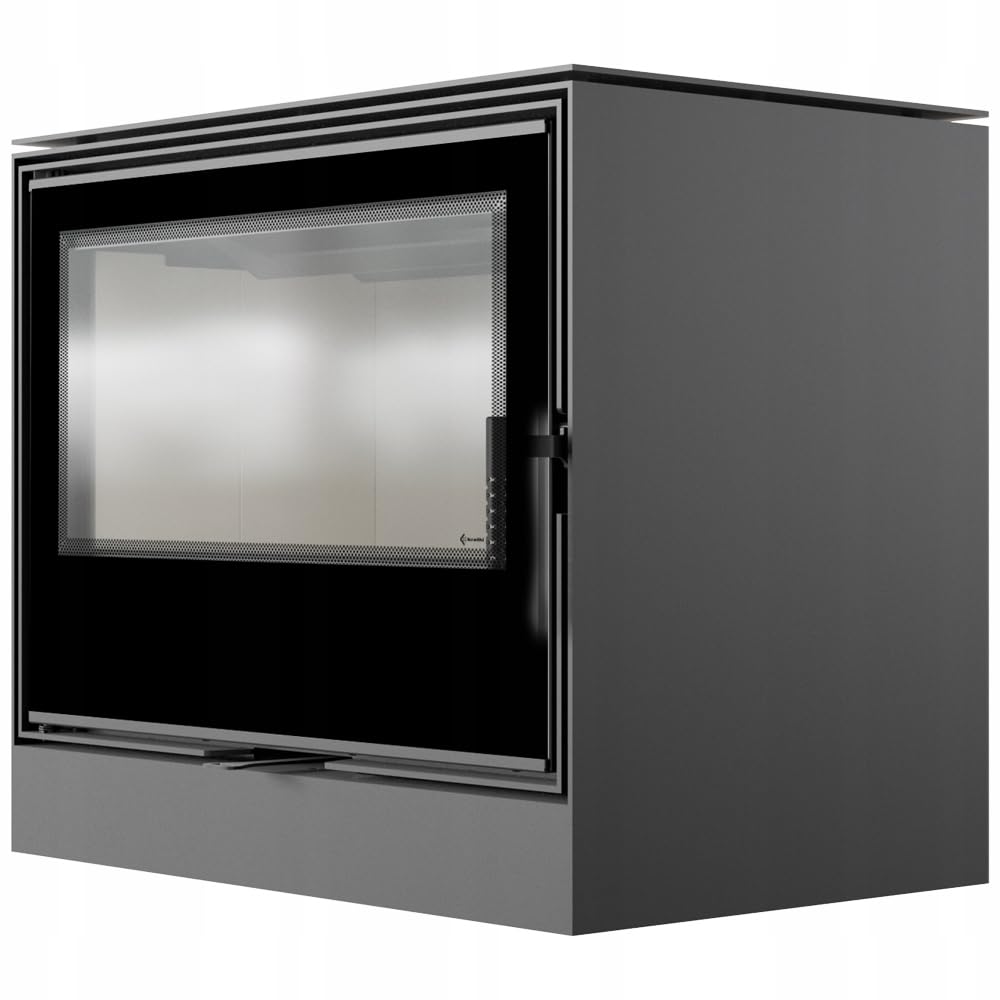 KRATKI Inserto per camino in acciaio a legna KARI 12 kW Ø180 A Ecodesign