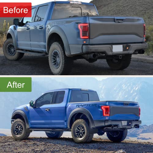 Image of BDFHYK Mud Flaps Splash Guards 4PCS Front & Rear Side Mud Guards Compatible with Dodge Ram 1500 2500 3500 (2009-2022) Without OEM Fender Flares