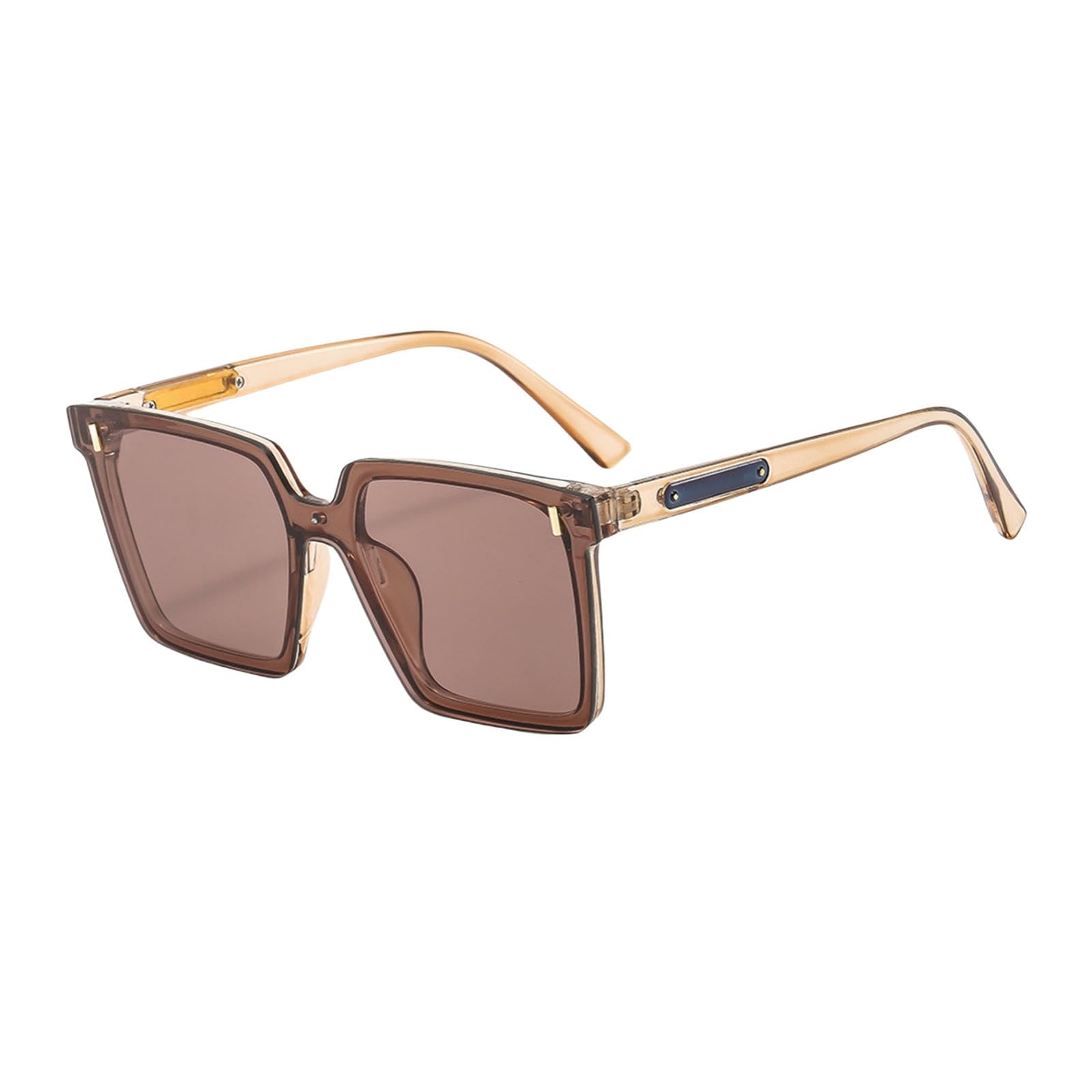 Lunettes de soleil haute couture grand cadre thé pour exprimer votre style unique