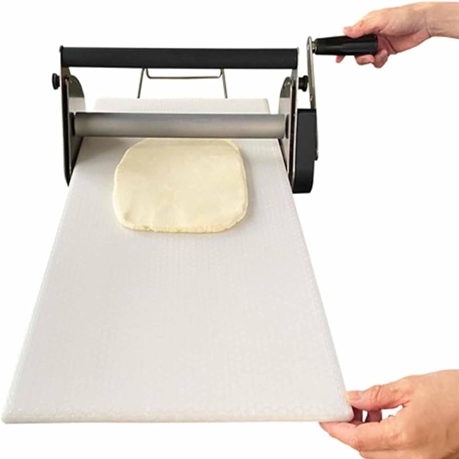 NGDFGR Dough Sheeter Machine For Bakery And Pizza - Stainless Steel Adjustable Pastry Roller With Thickness 0.5-17.5Mm/0.5-27Mm,Rs201